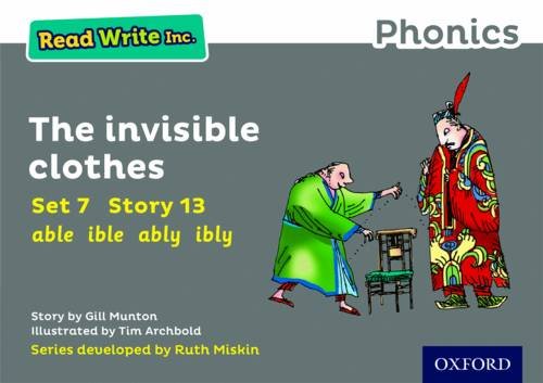 Read Write Inc. Phonics: Grey Set 7 Storybook 13 The Invisible Clothes
