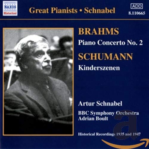 Schnabel - BRAHMS: Piano Concerto No. 2 / SCHUMANN: Kinderszenen [CD]