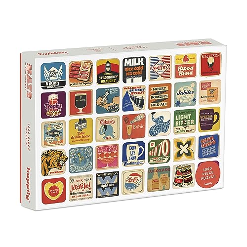 Happily Mats Design 1000 Piece Jigsaw Puzzle