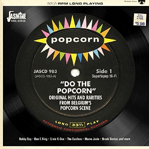 Various Artists - Do The Popcorn - Original Hits and Rarities from Belgium's Popcorn Scene [CD]