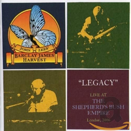 John Lees Barclay James Harves - Legacy: Live At The Shepherd's Bush Empire (Deluxe Edition) [CD]