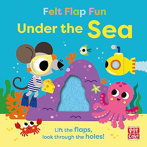 Felt Flap Fun: Under the Sea : Board book with felt flaps