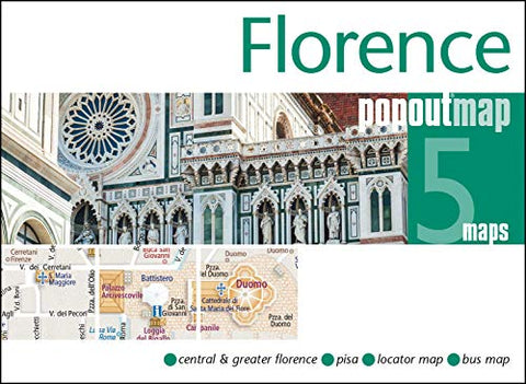 Florence PopOut Map: Handy pocket size pop up city map of Florence (PopOut Maps)