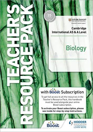 Cambridge International AS & A Level Biology Teacher's Resource Pack: Hodder Education Group