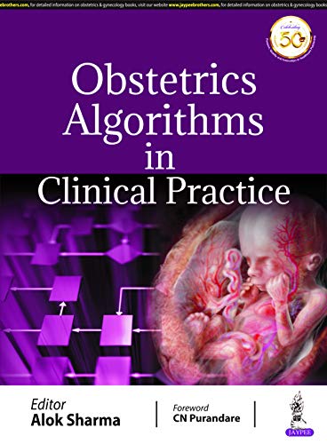 Purple book cover with title, fetus image, and algorithm-themed graphics.