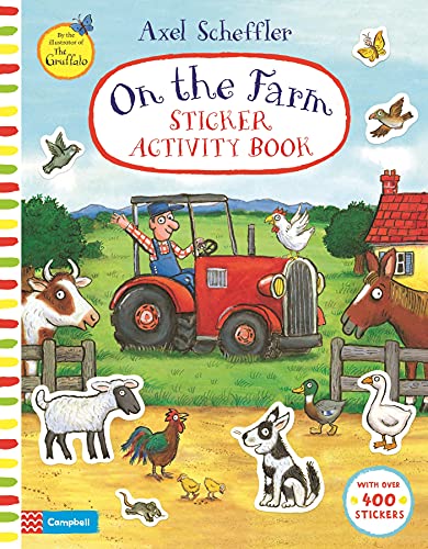 On The Farm Sticker Activity Book (Campbell Axel Scheffler)
