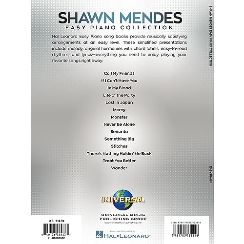 Shawn Mendes - Easy Piano Collection