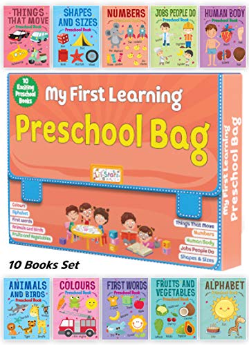 My First Learning Preschool Bag : Set of 10 Exciting Preschool Books