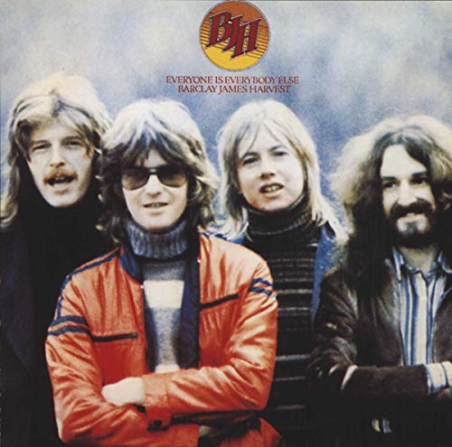 Album cover featuring four men with long hair, Barclay James Harvest.