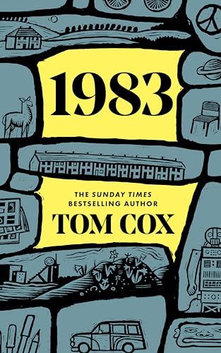 Book cover for “1983” with illustrated brick wall and yellow title.
