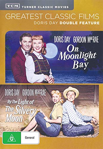DVD cover for "On Moonlight Bay" and "By The Light of the Silvery Moon".