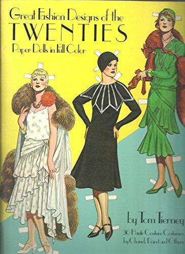 Great Fashion Designs of the Twenties Paper Dolls in Full Colour (Dover Paper Dolls)