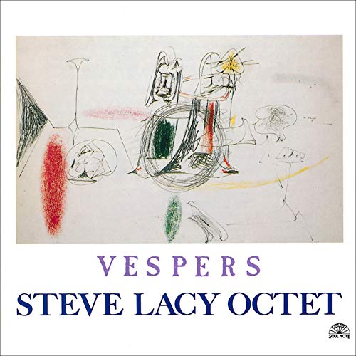CD cover: abstract line drawing with "Vespers" and "Steve Lacy Octet" text.
