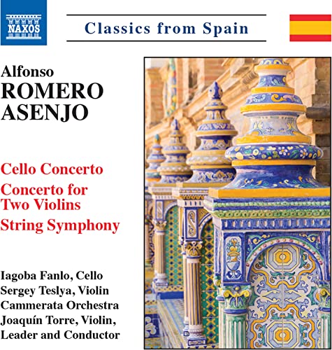 Fanlo/cammerata/torre - Alfonso Romero Asenjo: Cello Concerto. Concerto For Two Violins. String Symphony [CD]