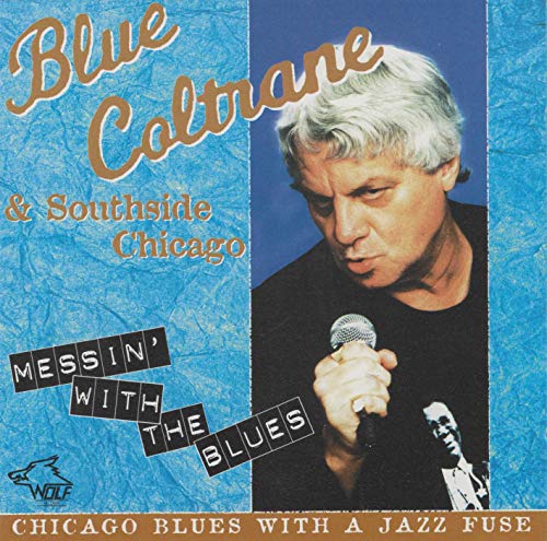 Joe Coltrane CD cover featuring a portrait of the musician with a microphone.