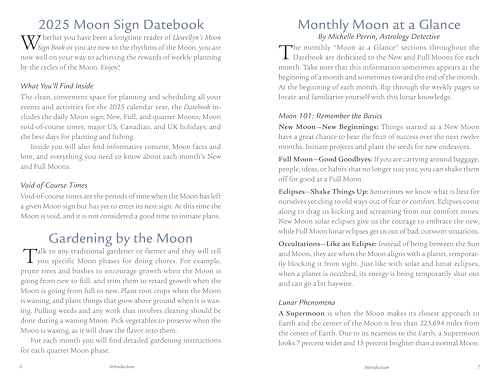 Llewellyn's 2025 Moon Sign Datebook : Weekly Planning by the Cycles of the Moon