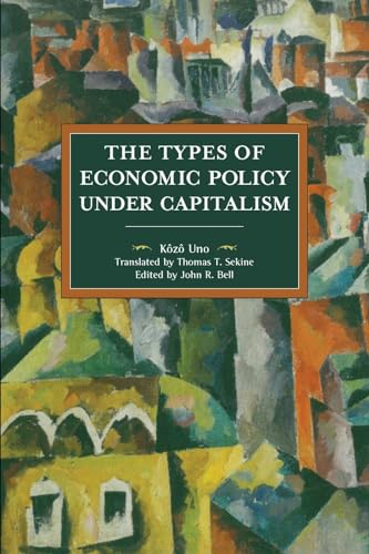 Book cover: "The Types of Economic Policy Under Capitalism" with abstract art.
