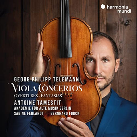 Antoine Tamestit - Georg Philipp Telemann: Viola Concertos/Overtures/Fantasias [CD]