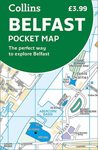 Belfast Pocket Map: The perfect way to explore Belfast