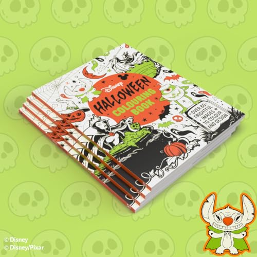 Disney Halloween Colouring Book : Over 80 spooky images to colour and design