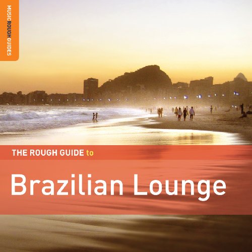CD cover: beach sunset over Rio de Janeiro with text overlay.