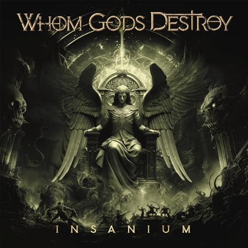 Whom Gods Destroy - Insanium (Gatefold Black 2LP + LP booklet) [VINYL]