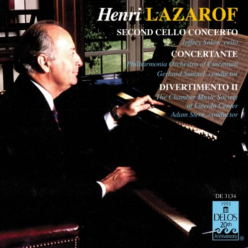 Jeffrey Solow / Gerhard Samuel - LAZAROF [CD]
