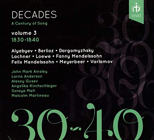 John Mark Ainsley / Lorna And - Decades: A Century Of Song - Volume 3. 1830-1840 [CD]