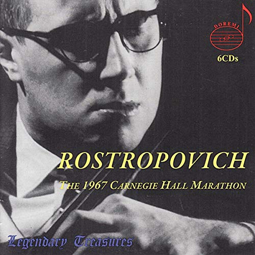 Rostropovich - The 1967 Carnegie Hall Marathon (6CD) [CD]