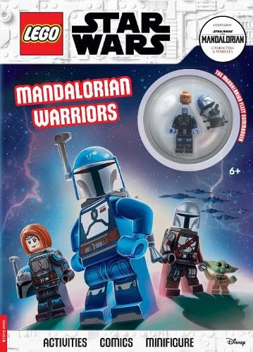 LEGO® Star Wars™: Mandalorian Warriors Activity Book (with Mandalorian Fleet Commander LEGO minifigure)
