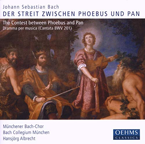 M?nchener Bach-chorbach Colle - DER STREIT ZWISCHEN PHOEBUS & PAN [CD]