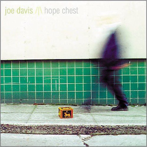 CD cover for Joe Davis’ “Hope Chest” with blurred figure and toy.