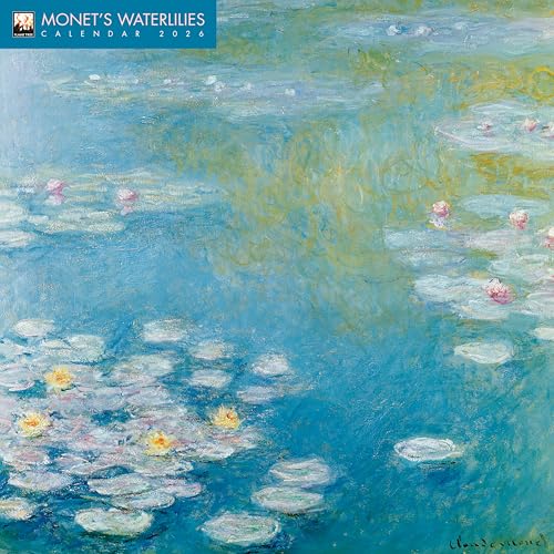 Monet's Waterlilies Wall Calendar 2026 (Art Calendar)