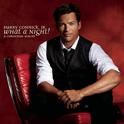 Harry Connick, Jr. album cover, portrait with red background.