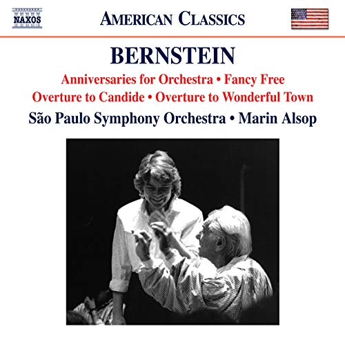 Sau Paulo So/alsop - Leonard Bernstein: Anniversaries for Orchestra, Fancy Free, Overture to Candide, Overture to Wonderful Town [CD]