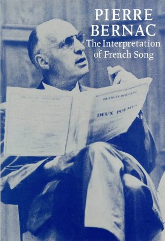 The Interpretation of French Song