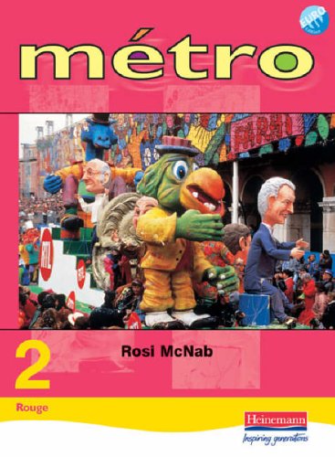 Metro 2 Rouge Pupil Book Euro Edition: Rouge Level 2 (Metro for 11-14)