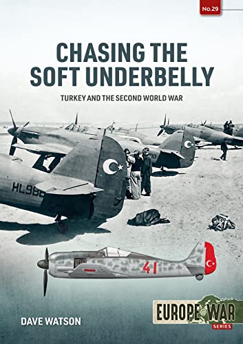 Book cover showing Turkish Air Force fighter planes on an airfield during World War II.