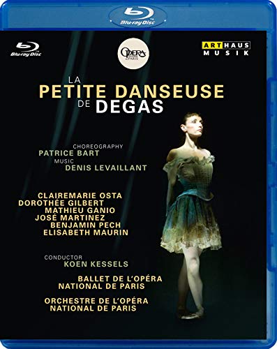 Blu-ray cover for "La Petite Danseuse de Degas" ballet, featuring a dancer.