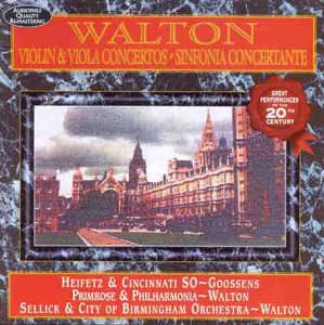 Various - Walton: Violin Concerto / Viola Concerto / Sinfonia Concertante [CD]