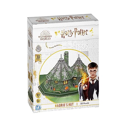Harry Potter Hagrids Hut (101Pc) 3D Jigsaw Puzzle