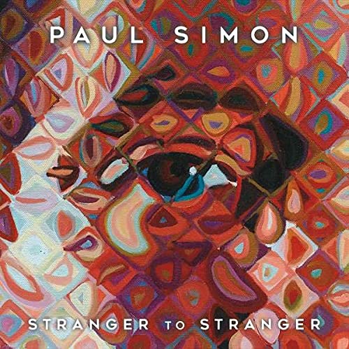 Album cover for Paul Simon’s “Stranger to Stranger” featuring abstract portraiture.