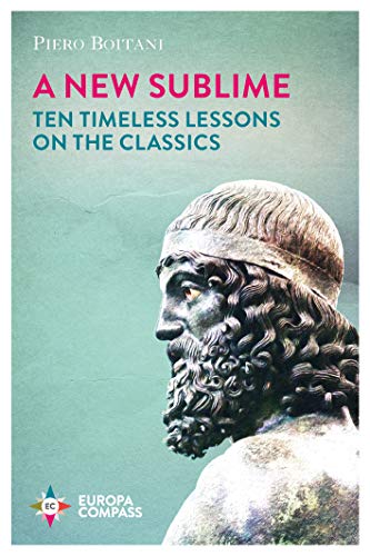 Book cover: "A New Sublime" featuring a bust of a bearded man.