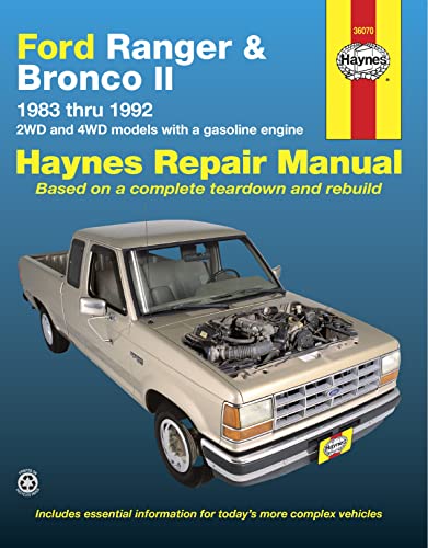Ford Ranger &amp; Bronco II (83 - 93)