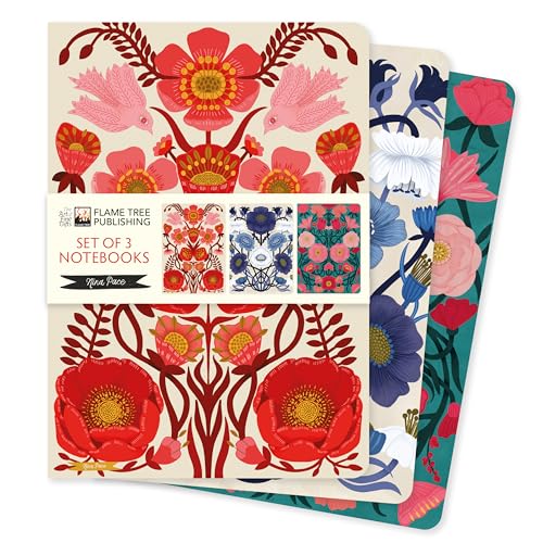 Nina Pace Set of 3 Standard Notebooks