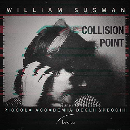 CD cover: distorted portrait of a person with red and black accents.
