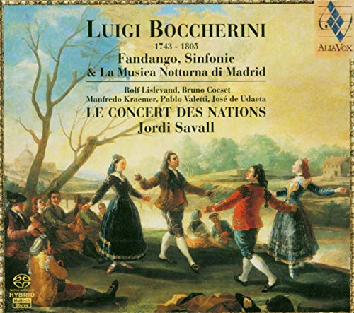 Le Concert Des Nations - Jordi - Boccherini: Fandango, Sinfonie & La Musica Notturna di Madrid [CD]
