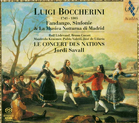 Le Concert des Nations - Jordi Savall - Boccherini : Fandango & Sinfonie [CD]