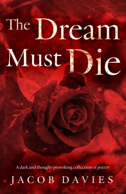 Book cover: red rose against a dark, textured red background.