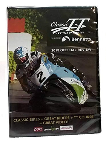 Classic Tt Isle Of Man 2018 Dvd - Official Review Iom By Duke - New [DVD]
